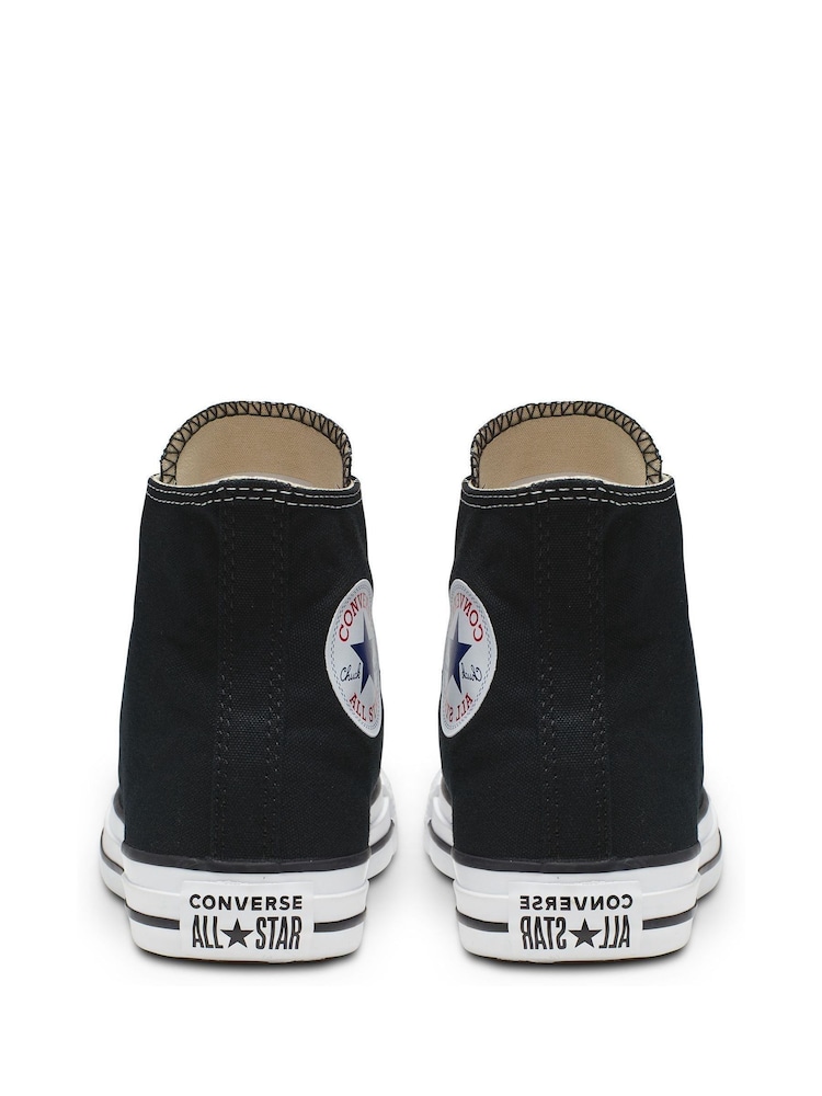 Converse Black/White Wide Fit Chuck Taylor All Star High Trainers - Image 5 of 7