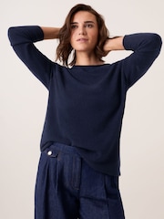 Celtic & Co. Studio Roll Edge Crew Neck Jumper - Bild 3 von 7
