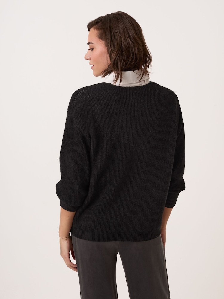 Pull à Col V côtelé Celtic & Co. Studio - Image 2 sur 8
