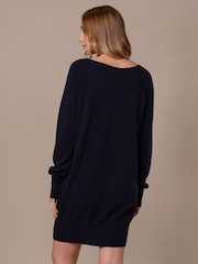 Celtic & Co. Blue Supersoft Slouch Dress - Image 3 of 4