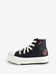 Dziecięce buty sportowe z motywem serca Converse All Star Eva Lift - Image 2 of 21