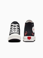 Dziecięce buty sportowe z motywem serca Converse All Star Eva Lift - Image 5 of 21