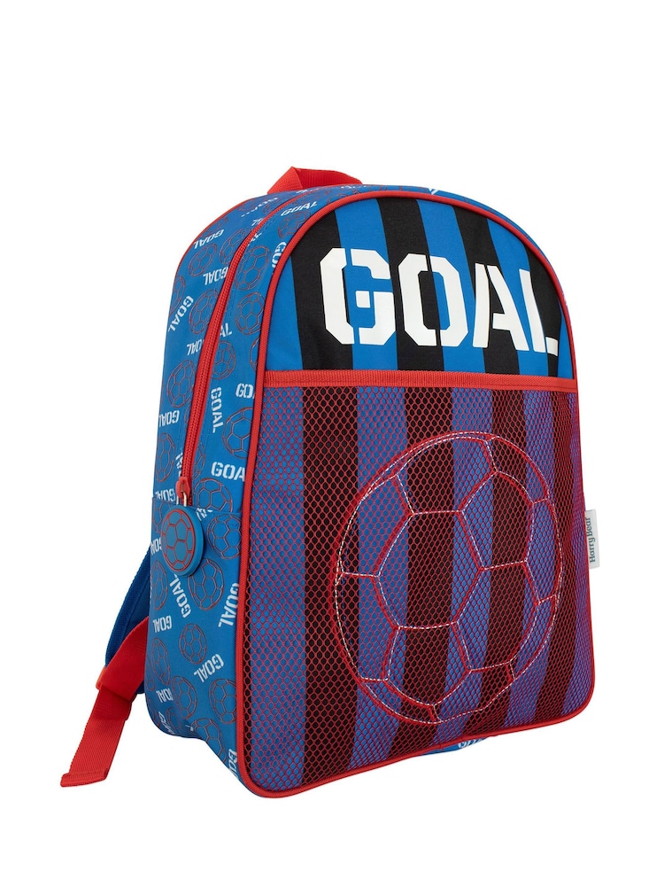Harry Bear Blue Football Boys Backpack - Image 2 of 5