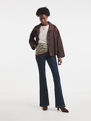 JD Williams Blue 24/7 Bootcut Jeans - Image 1 of 4