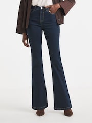 JD Williams Blue 24/7 Bootcut Jeans - Image 3 of 4