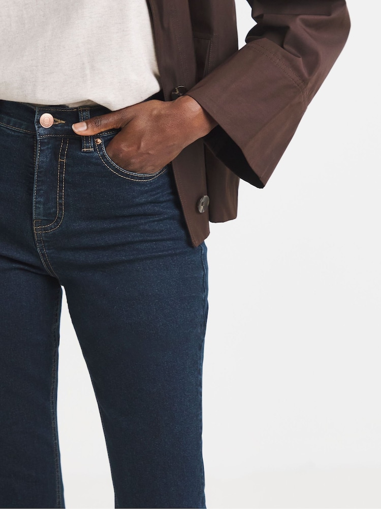 JD Williams Blue 24/7 Bootcut Jeans - Image 4 of 4