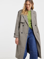 Gabardina de pata de gallo de JD Williams - Imagen 3 de 4