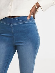 JD Williams Blue Bootcut Retreat Jeggings - Image 4 of 4