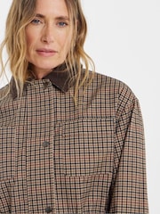 JD Williams Brown Cinched Waist Barn Jacket - Image 4 of 4