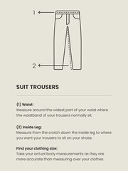 Navy Blue Tailored Wool Mix Textured Suit: Trousers - Image 8 of 8