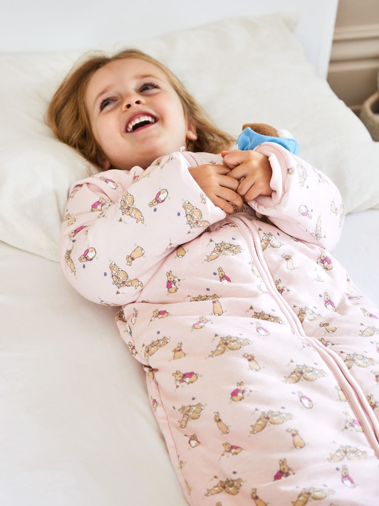 JoJo Maman Bébé Flopsy Bunny 3.5 Tog Toddler Sleeping Bag - Image 1 of 5