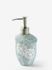 Green Sage Floral Soap Dispenser - Image 3 of 3