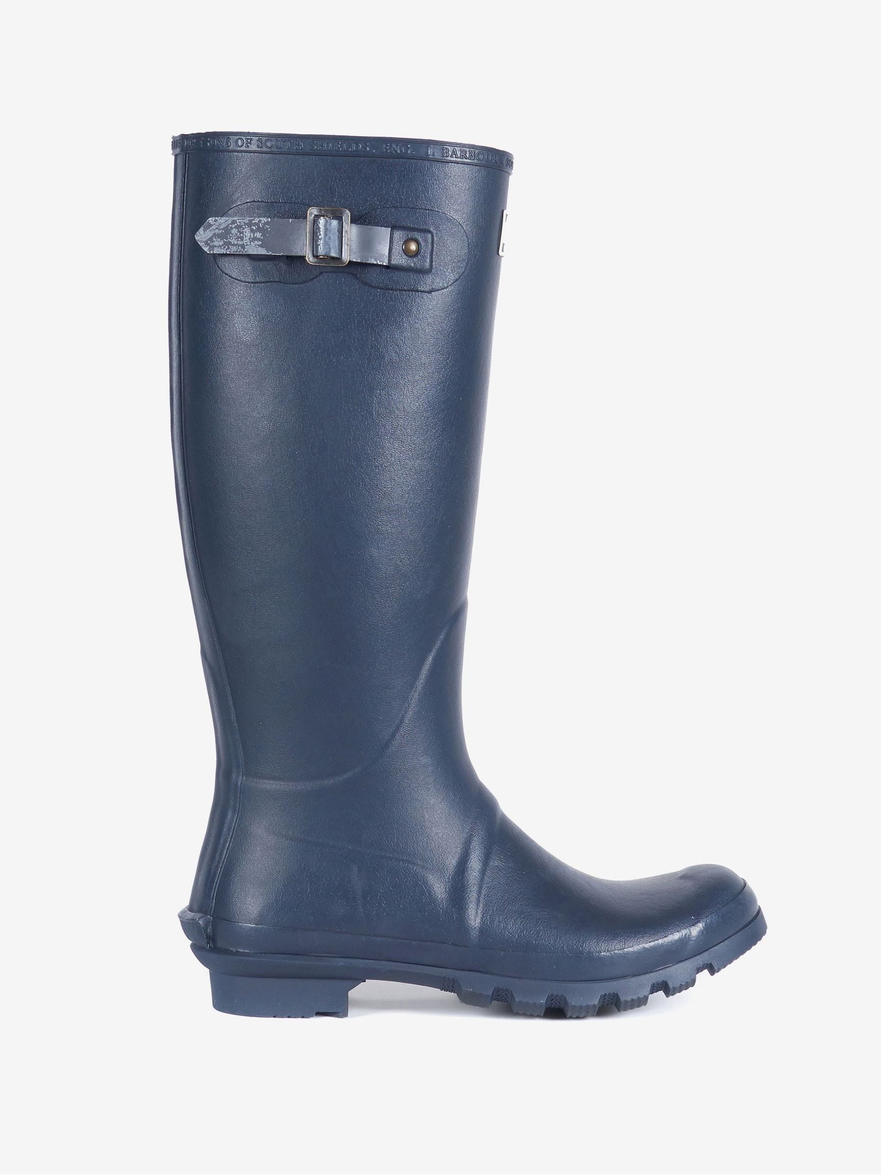 Navy barbour wellies on sale