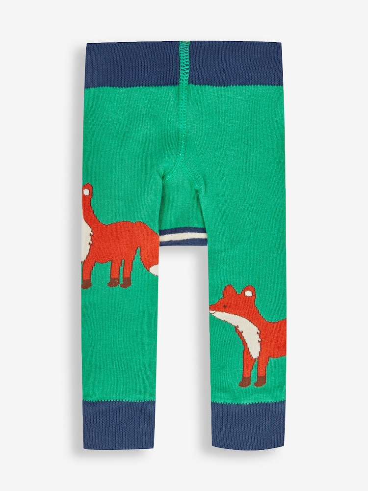 Zorro verde - Leggings de punto de JoJo Maman Bébé - Imagen 2 de 2