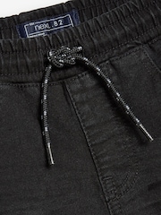 Black Skinny Fit Stretch Elasticated Waist Jeans (3-16yrs) - Image 3 of 3