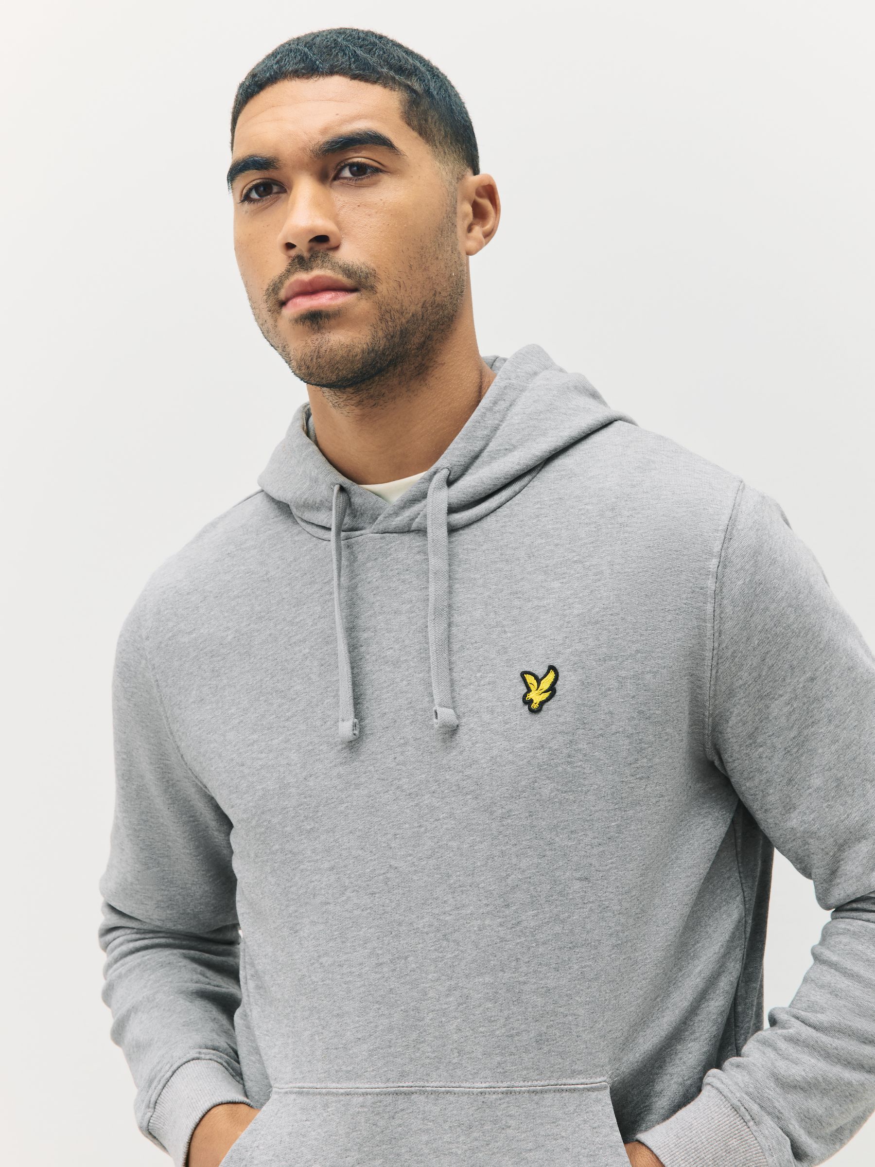 Buy Lyle & Scott Grey Chrome Pullover Hoodie from Next South Africa
