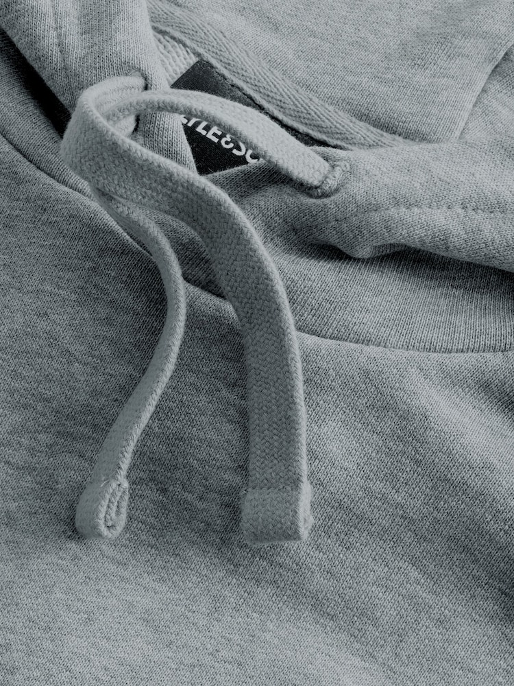 Grå krom - Lyle & Scott Pullover Huvtröja - Bild 8 av 8