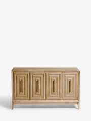 Natural Ritz Mango Wood Large Sideboard - Image 5 of 7