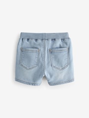 Beljeno/temno pranje - Jersey denim Pull On Shorts 2 komplet (3m-7let) - Slika 4 iz 5
