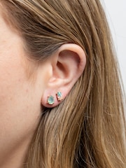 Mood Multi Coastal Mixed Stud Earrings 3 Pack - Image 2 of 3