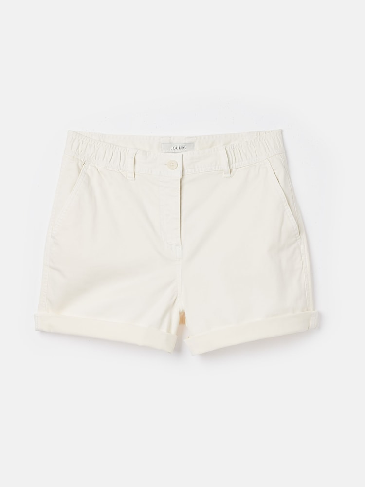 Joules Cream Chino Shorts - Image 6 of 6