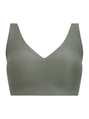 Chantelle Clay Green Soft Stretch Power Plunge Non Wired Support Bra - Image 4 of 4