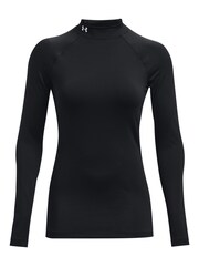 Under Armour Black Authentics Mockneck Baselayer Top - Image 6 of 7