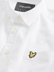 Lyle & Scott White Cotton Oxford Shirt - Image 5 of 7
