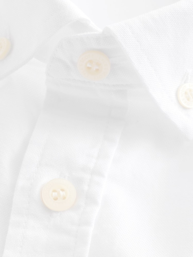 Lyle & Scott White Cotton Oxford Shirt - Image 7 of 7