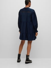 BOSS Navy Blue Tunic Dress - Image 2 of 4
