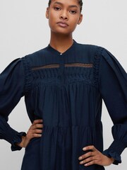 BOSS Navy Blue Tunic Dress - Image 3 of 4