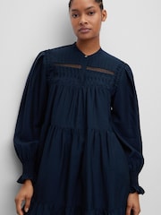 BOSS Navy Blue Tunic Dress - Image 4 of 4