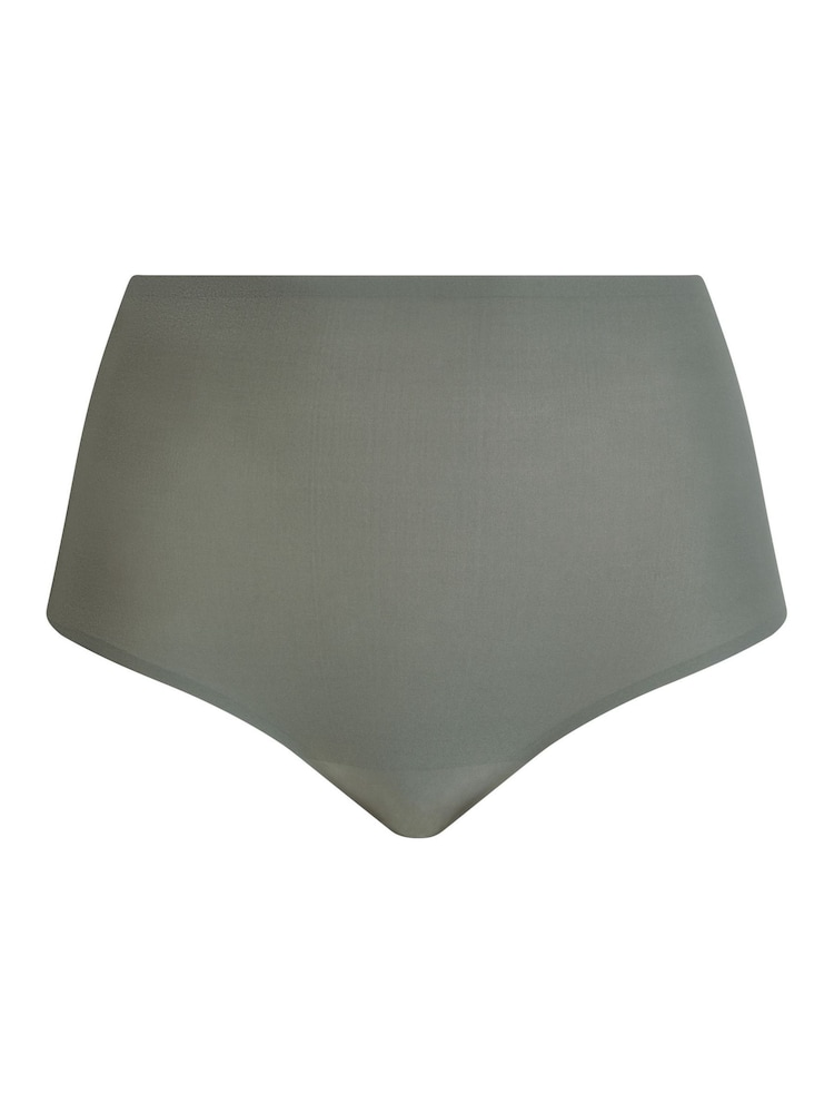 Argile verte - Caleçons Chantelle Extensible sans coutures Taille haute - Image 3 de 3 Argile verte - Caleçons Chantelle Extensible sans coutures Taille haute - Image 3 de 3