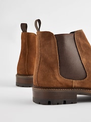 Tan Brown Chelsea Boots - Image 3 of 6