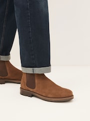 Tan Brown Chelsea Boots - Image 6 of 6