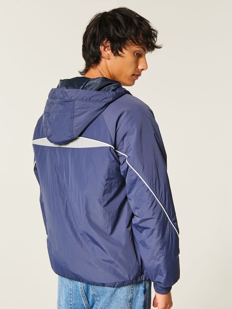 YPB Abercrombie & Fitch Blue Street Sport Windbreaker - Image 2 of 3