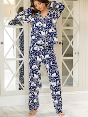 Pour Moi Ensemble pyjama en coton imprimé Revere - Image 2 de 4