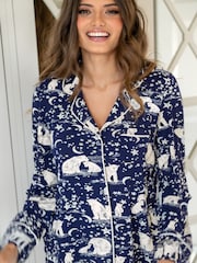 Pour Moi Ensemble pyjama en coton imprimé Revere - Image 3 de 4