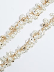 Mood Gold Pearl And Polished Shaker Necklace - Image 3 of 5