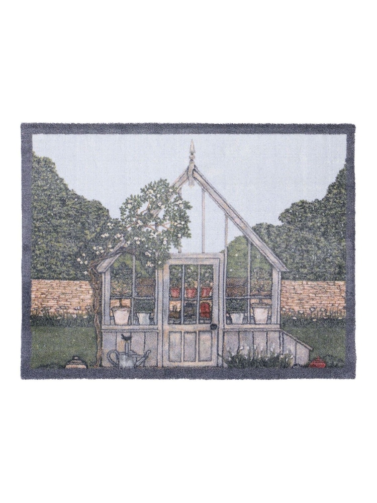 Hug Rug Grey Sally Swannell Greenhouse Mat - Image 2 of 3 Hug Rug Grey Sally Swannell Greenhouse Mat - Image 2 of 3
