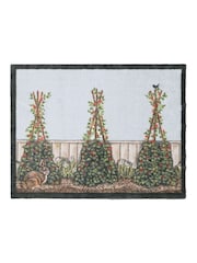 Hug Rug Grey Sally Swannell Vegetable Patch Mat - Image 2 of 4