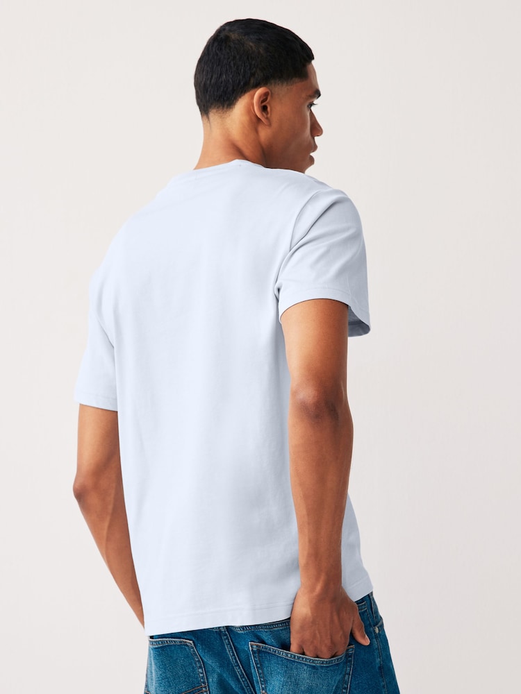 Lacoste Relaxed Fit Jersey 100% Cotton T-Shirt - Image 2 of 4