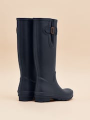 Joules Houghton Navy Blue Adjustable Tall Wellies - Image 2 of 6
