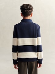 GANT Knitted Rugby Shirt - Larawan 4 ng 6