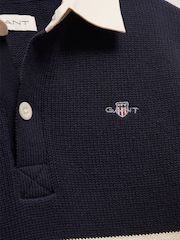 GANT Knitted Rugby Shirt - Larawan 6 ng 6