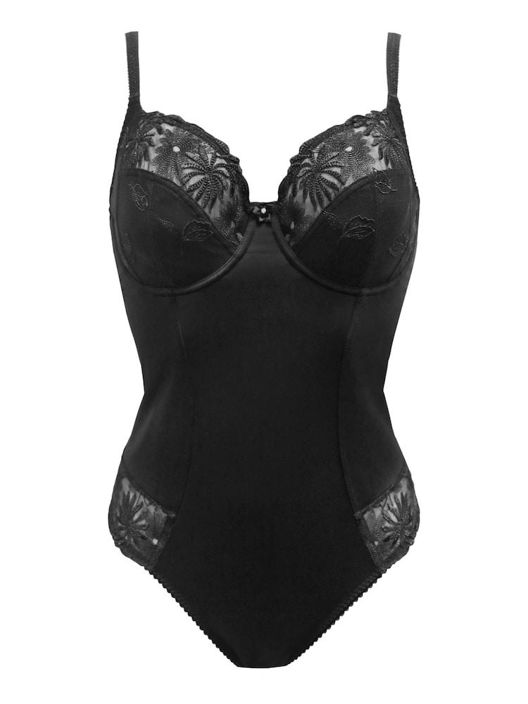 Pour Moi Black St Tropez Underwired Bodyshaper - Image 3 of 4