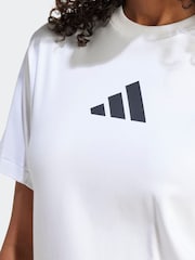 adidas White Z.N.E. T-Shirt - Image 6 of 7