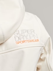 Superdry Cream Code Trekker Hooded Softshell Jacket - Image 6 of 6