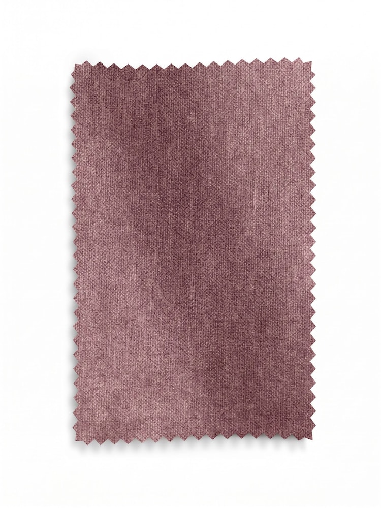 Relaxed Chenille Rose Pink Hampton Wooden Accent Chair - Image 8 of 8 Relaxed Chenille Rose Pink Hampton Wooden Accent Chair - Image 8 of 8
