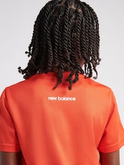 New Balance Red Athletics T-Shirt - Image 4 of 9